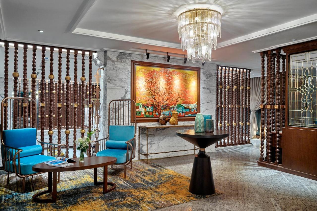 Peridot Grand Luxury Boutique Hotel Hanoi Luaran gambar The lobby of the hotel