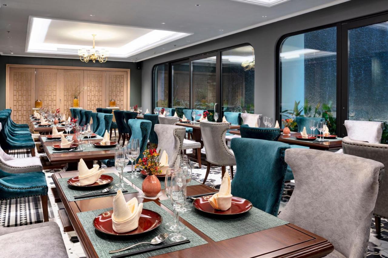 Peridot Grand Luxury Boutique Hotel Hanoi Luaran gambar The restaurant