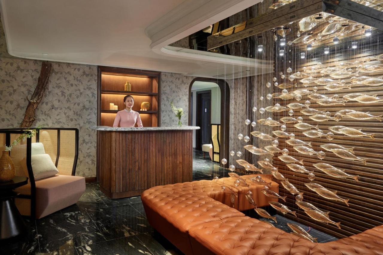 Peridot Grand Luxury Boutique Hotel Hanoi Luaran gambar The lobby of the hotel