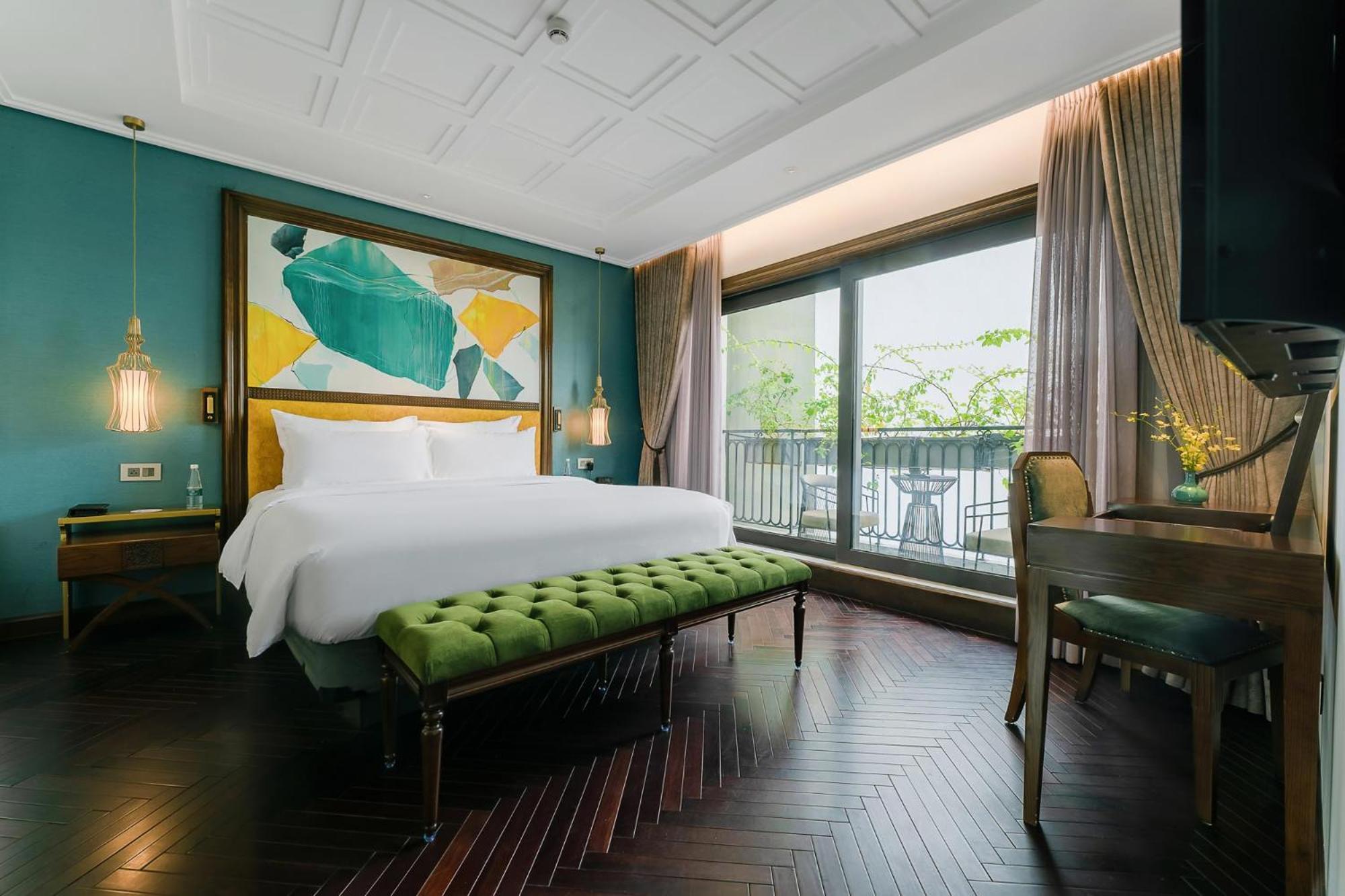 Peridot Grand Luxury Boutique Hotel Hanoi Luaran gambar Deluxe Suite